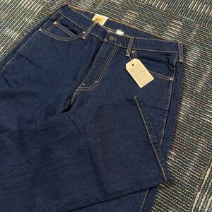 Levi's 537 Western Bootcut Jeans 30x34 Dark Indigo Blue Stretch Denim NWT